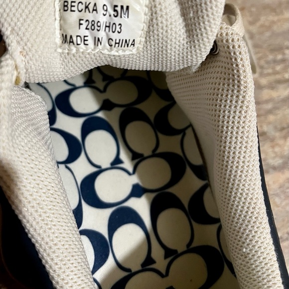 Coach Becka suede shoes with heart charm - Picture 8 of 16